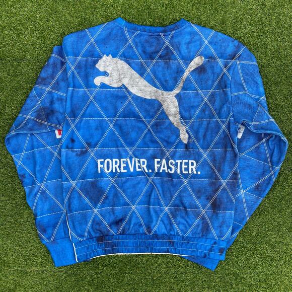 Puma x Asap Rocky Quilted Crewneck Clyde Royal Small - Picture 4 of 5